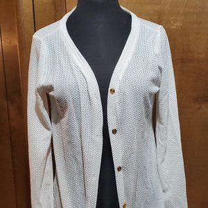 Women's Waffle Knit Tunic Tie Knot Sweater